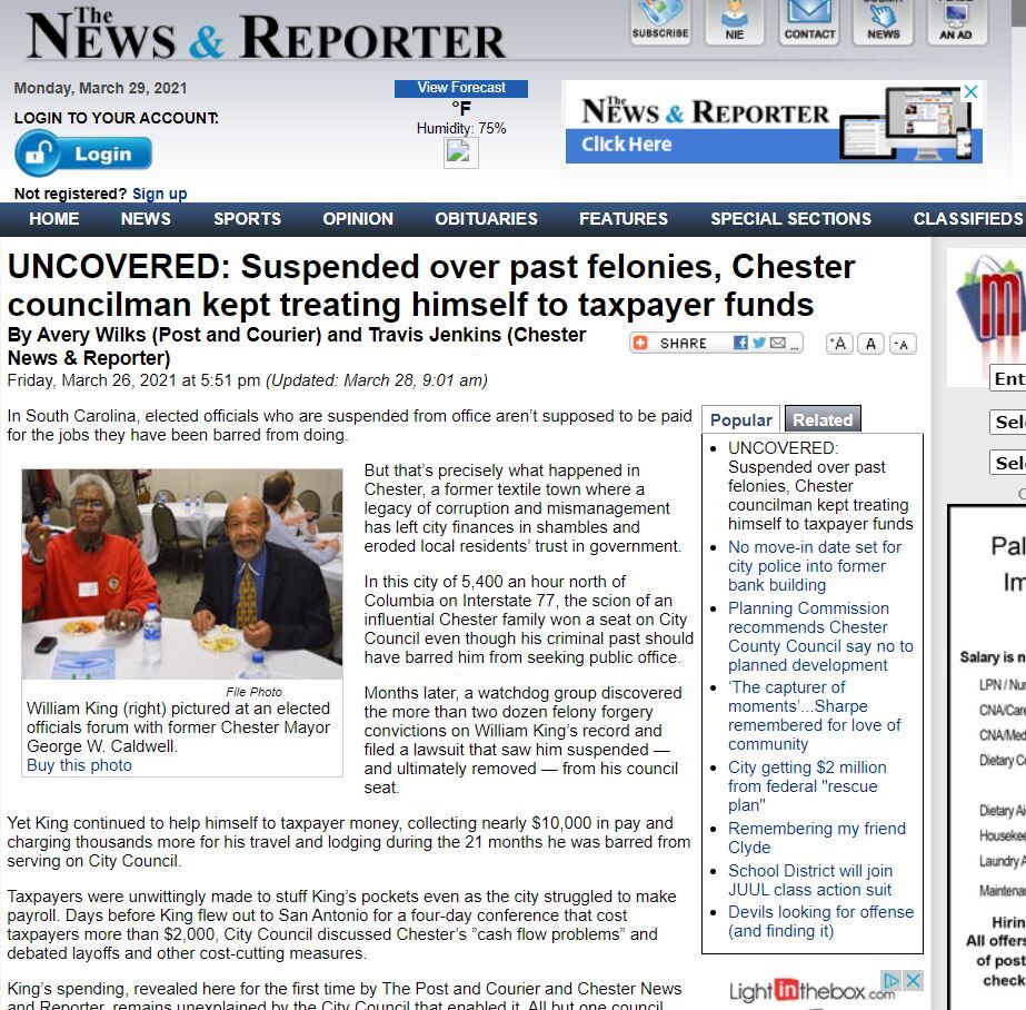 News & Reporter 3.28.21